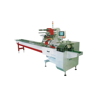 W pełni automatyczna maszyna pakująca typu poduszkowego